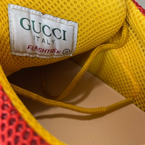 ‼️SOLD‼️Gucci Men's FLASHTREK Sneakers SIZE 9 NWB - Picture 8 of 12